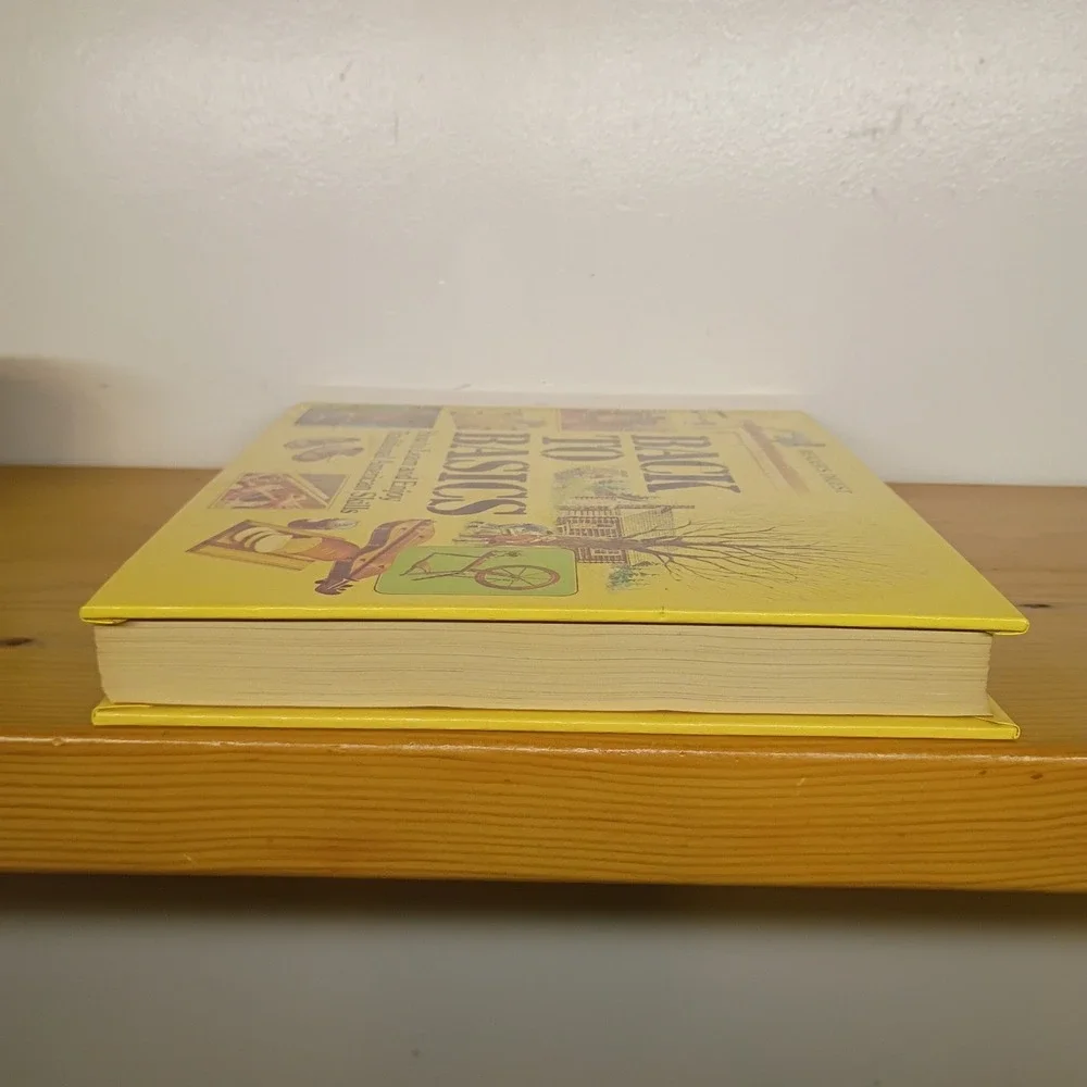 Reader's Digest Back To Basics Traditional American Skills 1981 Hardcover Book